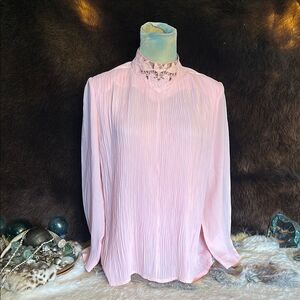 Susan Hutton vintage  Pink Women's Top 8 (5225C)